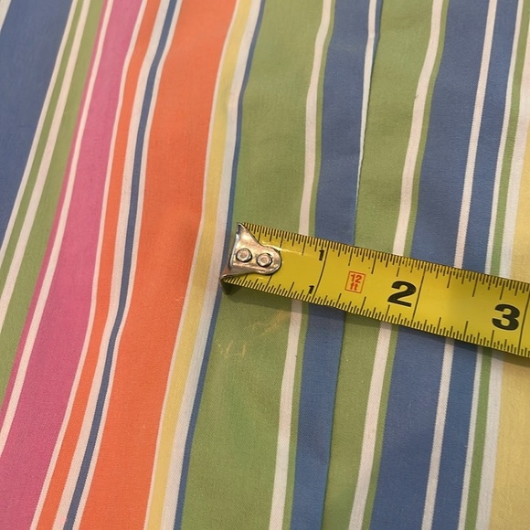 Jones New York Sport Colorful Striped Wide-Leg Capris. Y2K - Picture 11 of 12